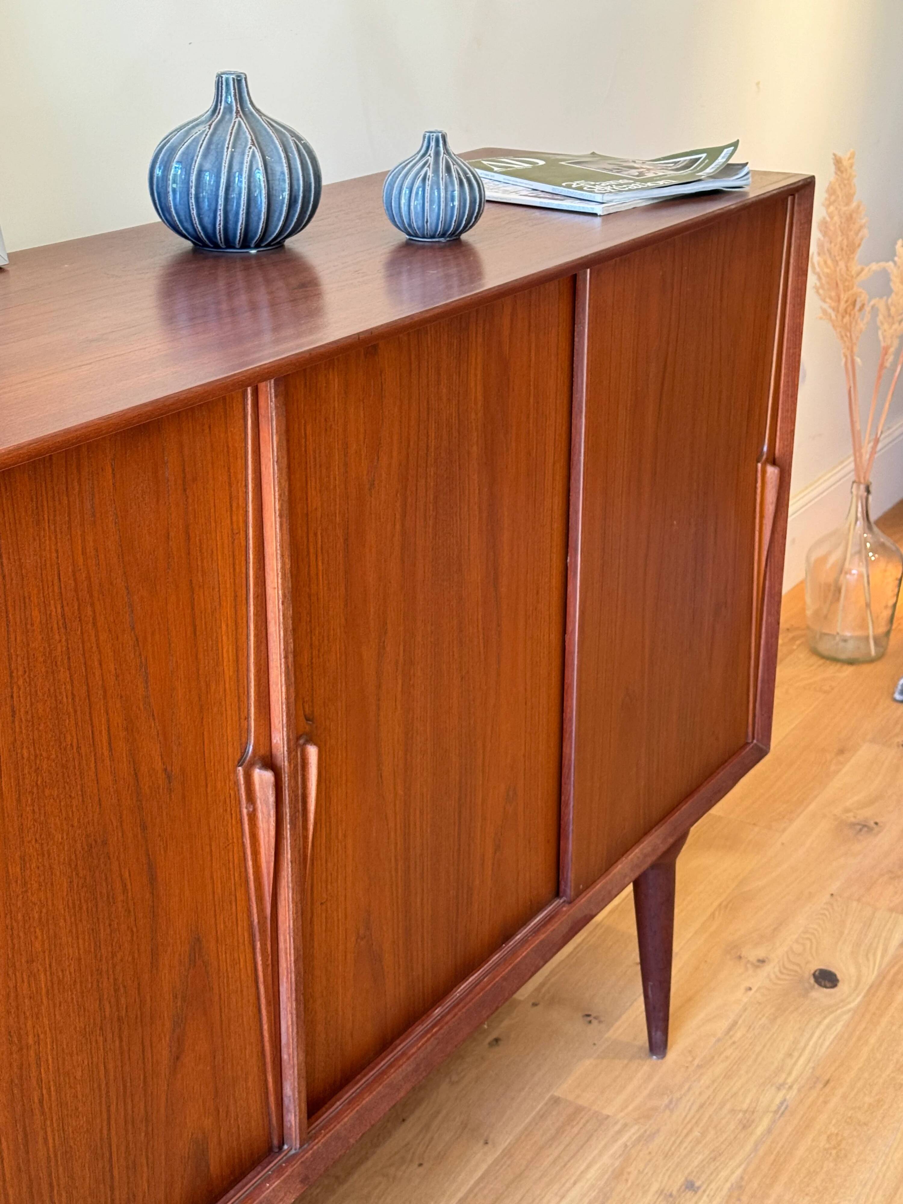 Vintage Scandinavian teak sideboard "Arvid"