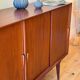 Vintage Scandinavian teak sideboard "Arvid"