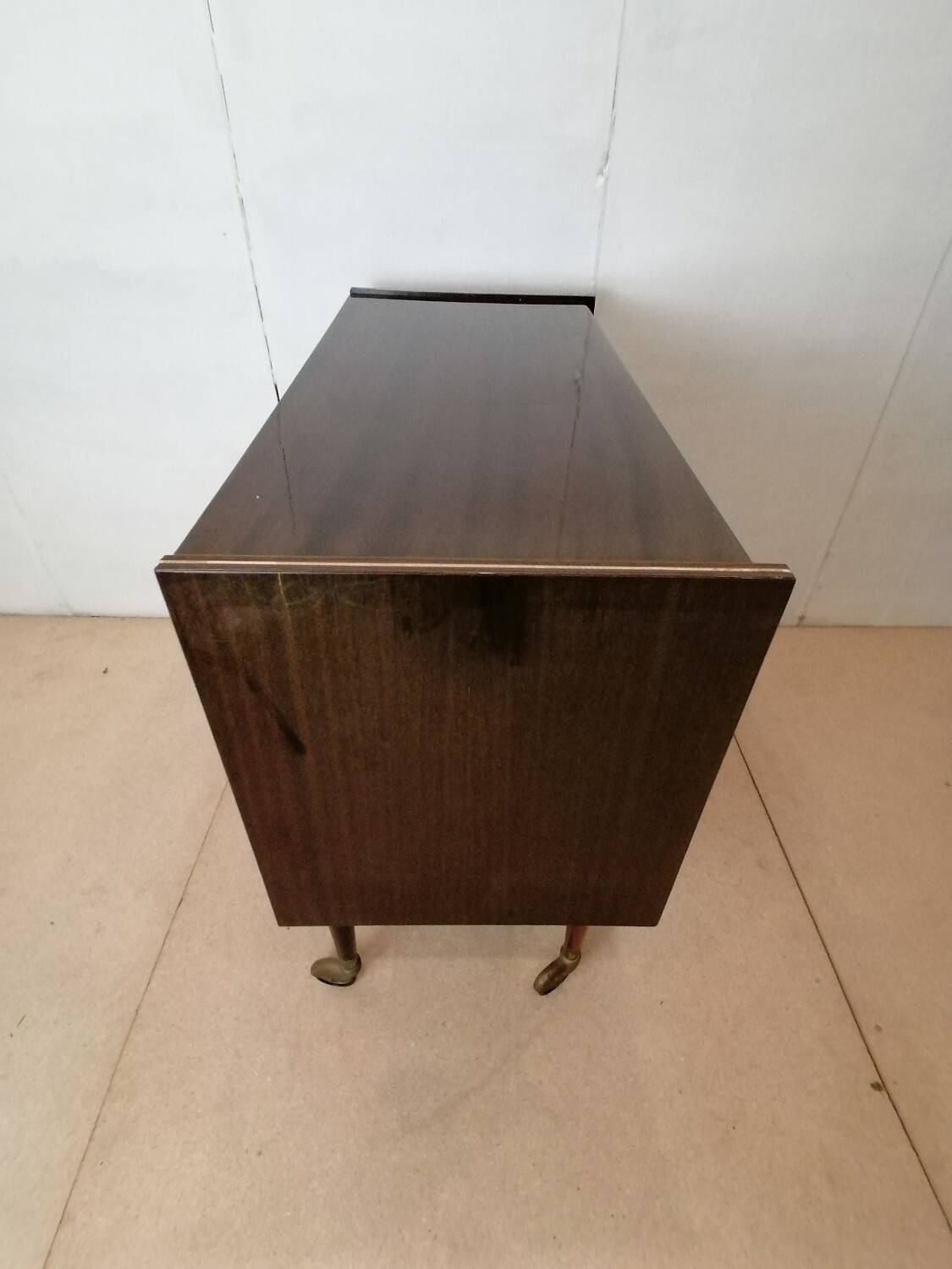 Bar cabinet on wheels circa 1950