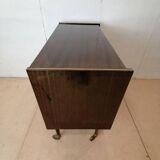 Meuble bar à roulettes circa 1950
