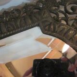 Miroir bougeoir en bronze