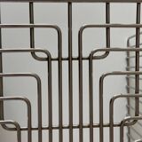 Max Sauze 1970s wire sculpture chair Made in France