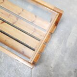 Table basse vintage en pin