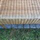 Banquette en bambou, rotin & osier adulte vintage