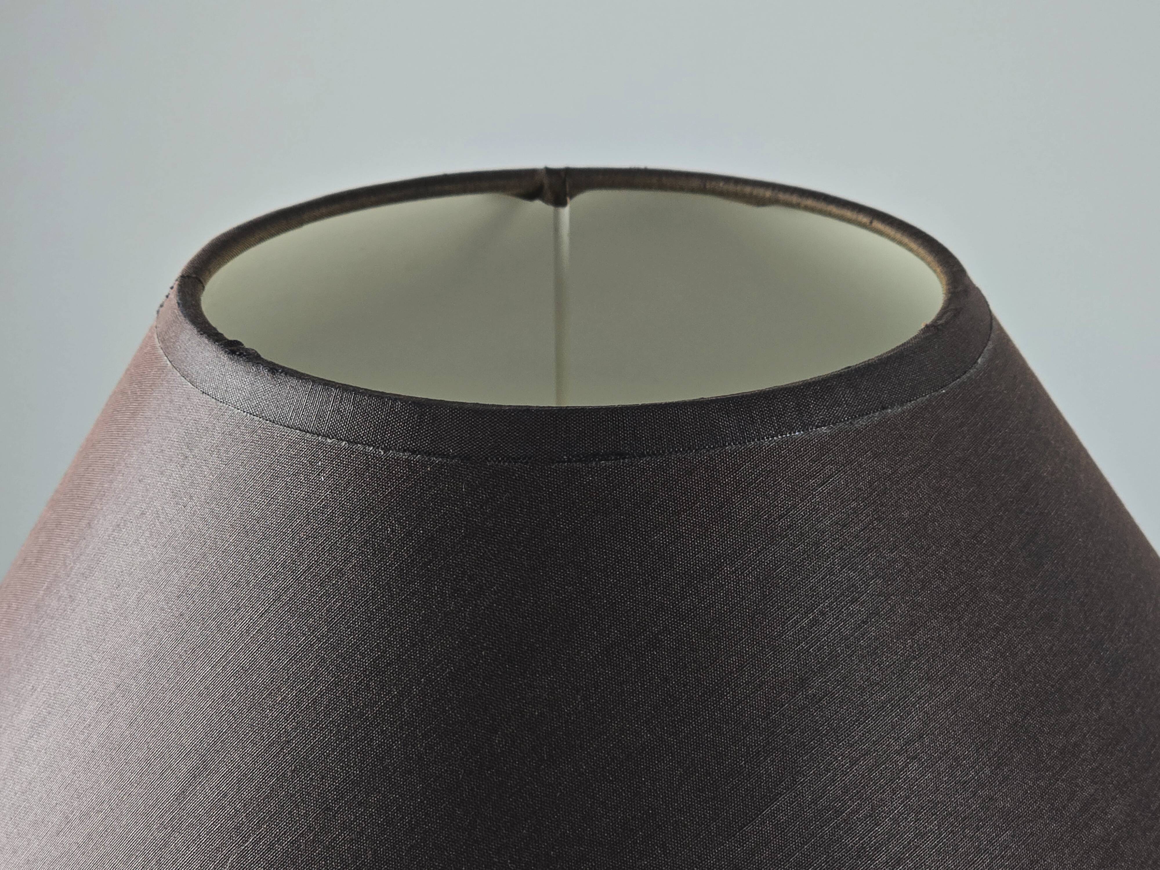 1980s Postmodern Ceramic Table Lamp by François Chatain.