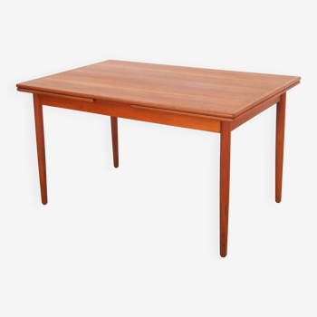 Teak table, Danish design, 1970s, production: Denmark