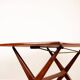 Table Scandinave Vintage, haute et basse, en Teck par Frederik Kayser 1960.