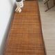 Rattan and solid wood chest of drawers