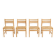 Set of 4 Dining Chairs - Model 350 - Poul Volther