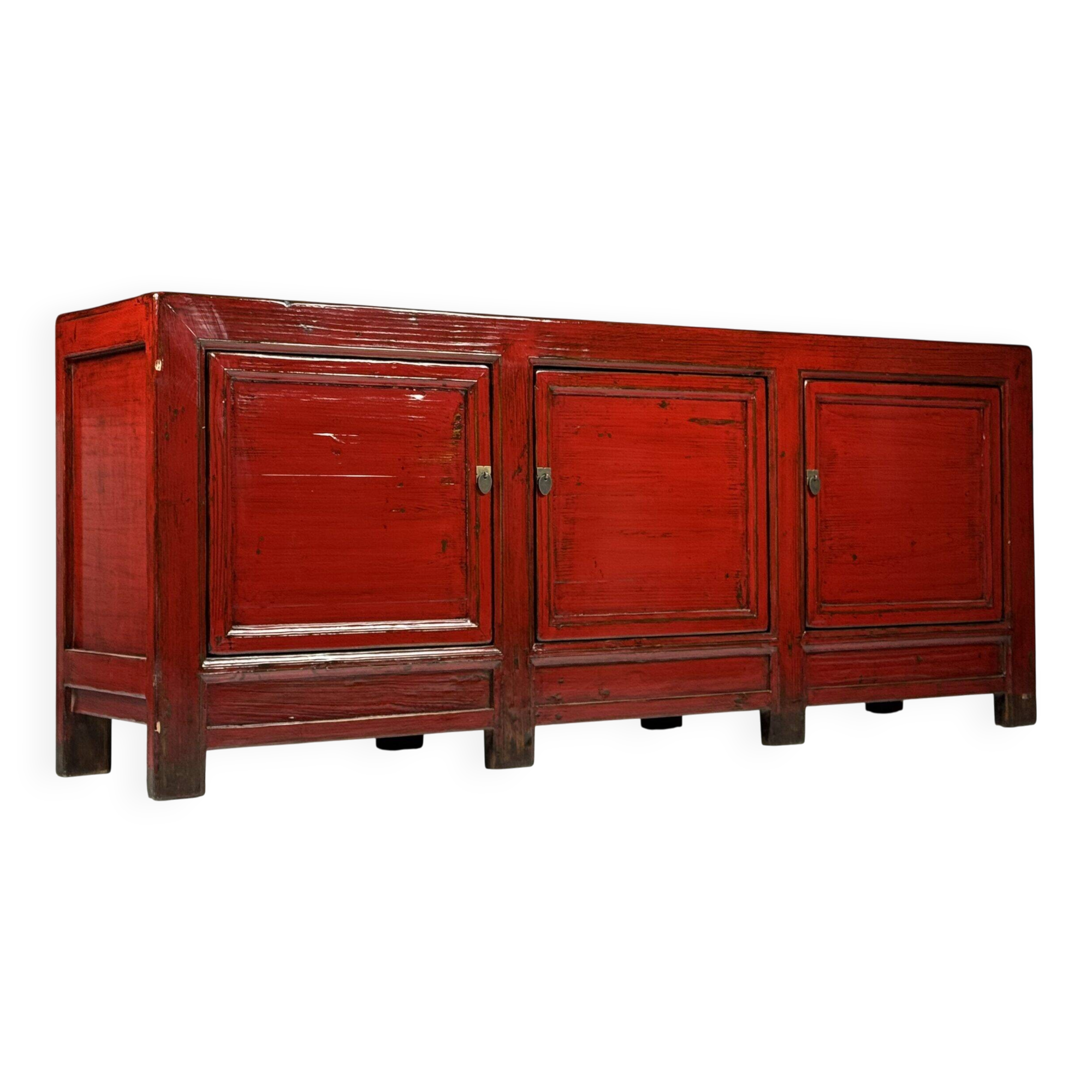 Chinese sideboard red