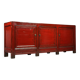 Chinese sideboard red