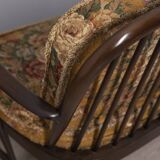 VINTAGE WOODEN SOFA FROM THE 1960S DESIGNED BY L. ERCOLANI FOR ERCOL