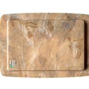 Plateau Maplic rectangulaire en plastique façon marbre , années 60