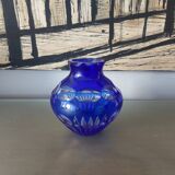 Bohemian crystal vase