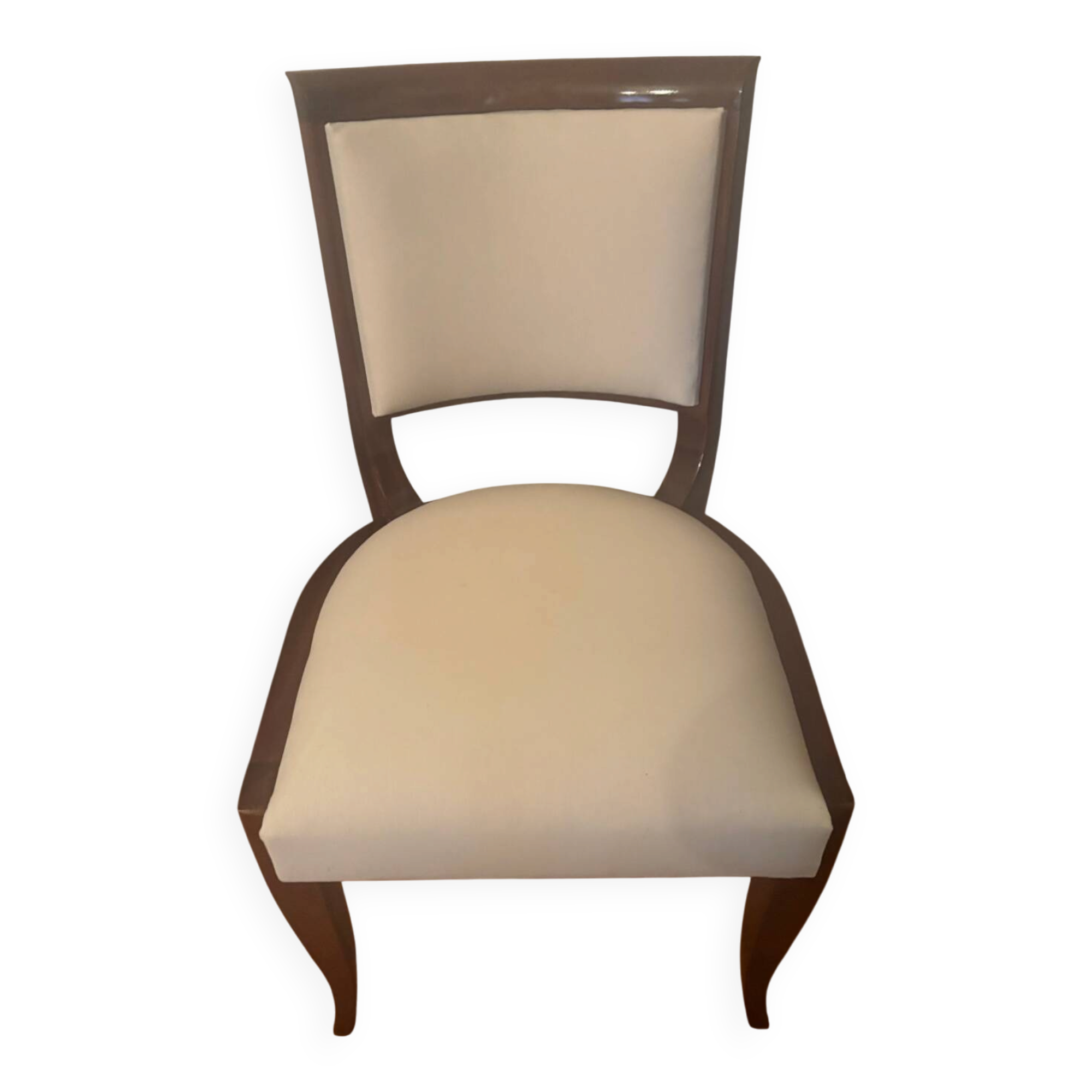 Set of six Art Deco chairs