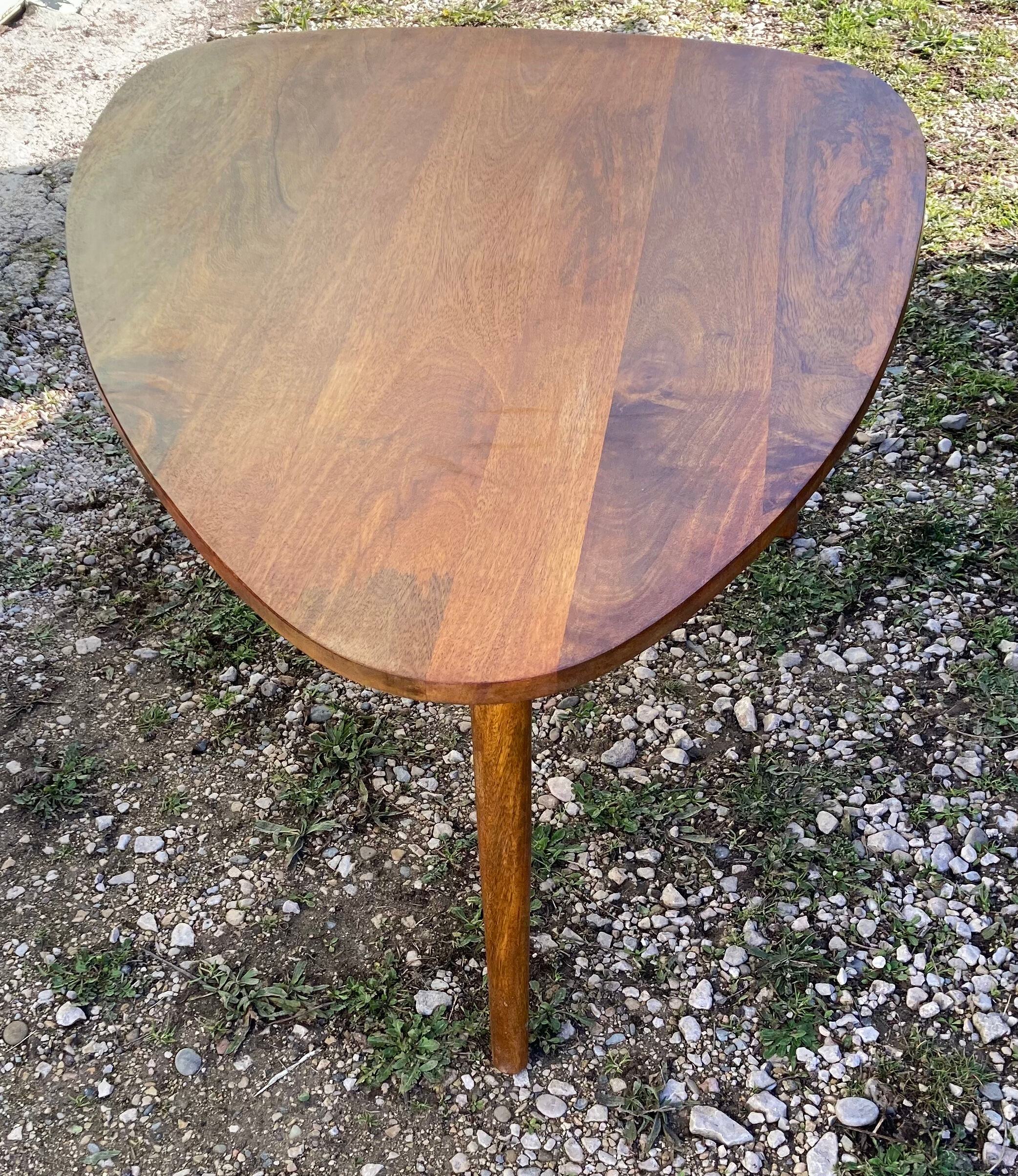 Vintage tripod coffee table