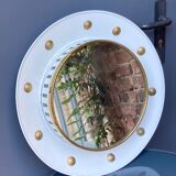 Illuminated mirror with reflection 1960
