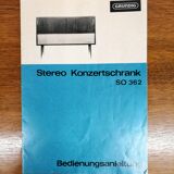 Scandinavian vintage radio furniture