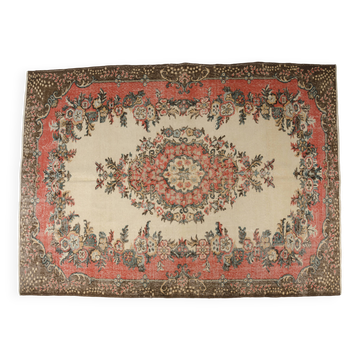 Floor Vintage Wool Vintage Rug sku 2646