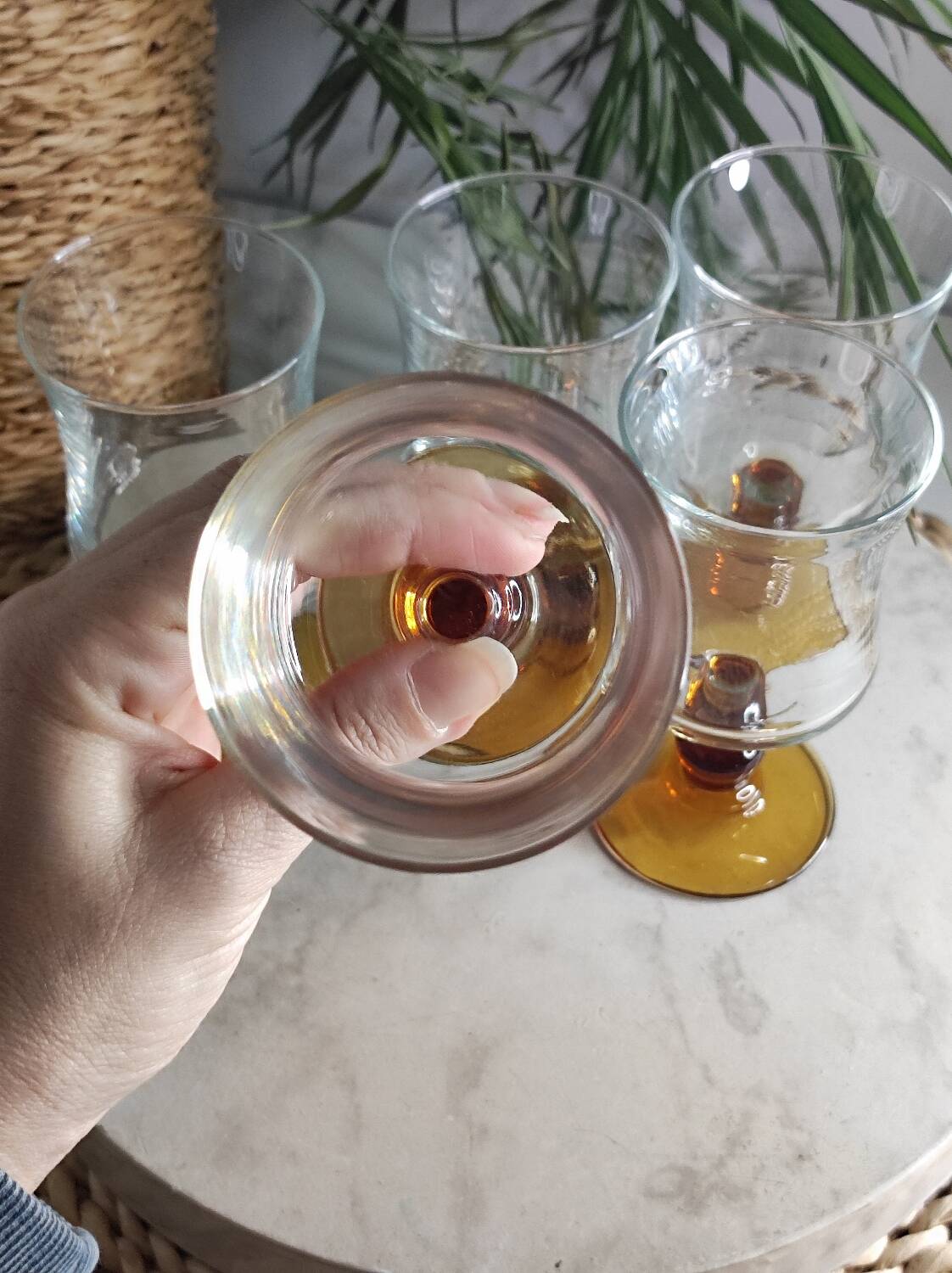 Amber glasses