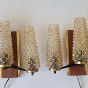 Pair of Midcentury Wall Lamps Sego Armatur, Sweden, 1960s