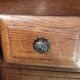 Rustic oak coffee table – Apothecary spirit – 19th century