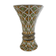 Enamelled stoneware vase signed J Breugnot number 177