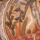 Vintage Mexican Hand Painted Terracotta Wall Plate - Amado Galvan - 1970s