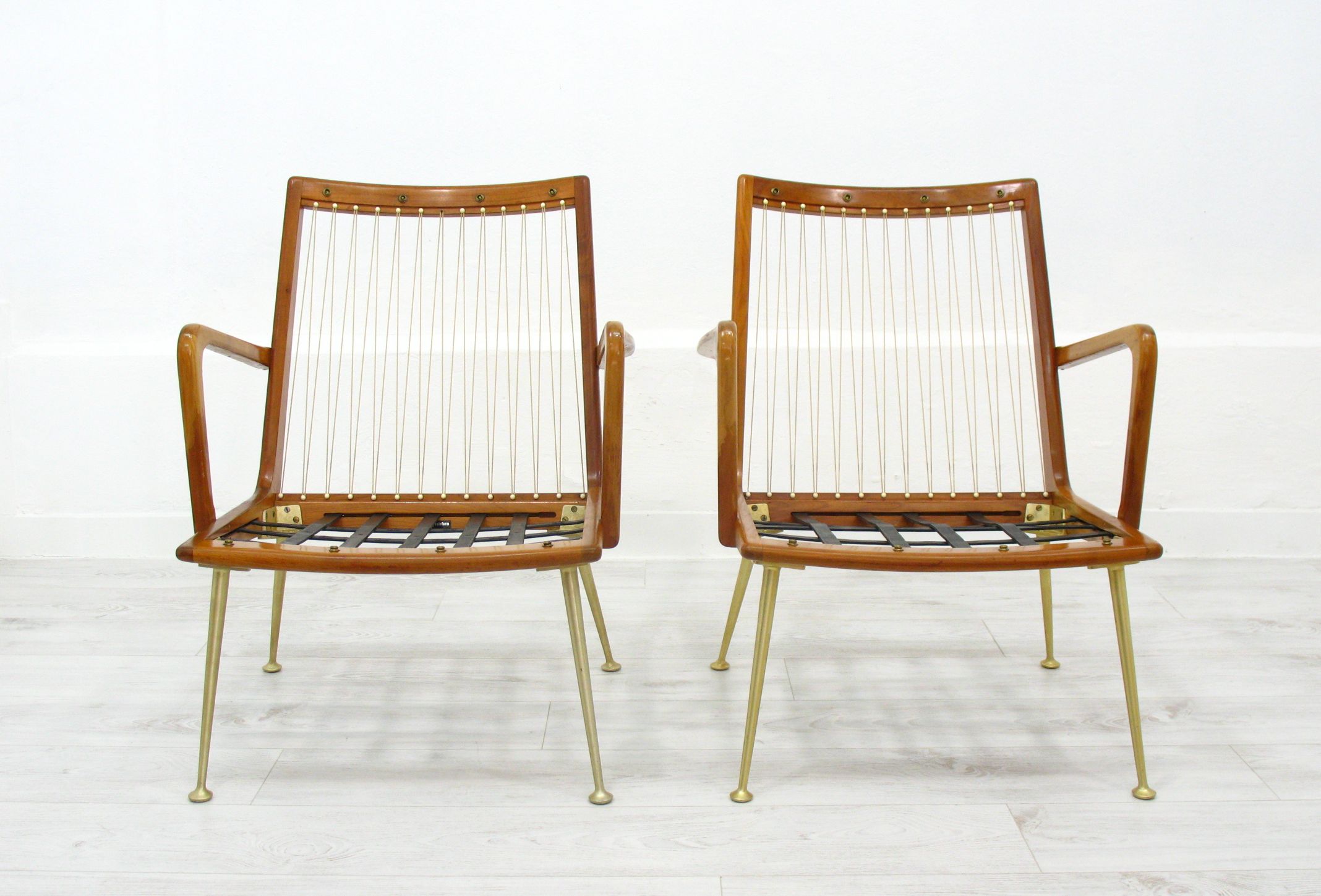 Armchairs by Hans Mitzlaff for Eugen Schmidt, Germany, 1950