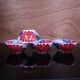 4 Pretty vintage ceramic bowls hand-painted