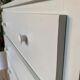 Commode vintage vert menthe