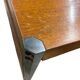 Bureau XL vintage en bois De Coene 'EFAC M20 Cotribel'