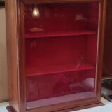 Old wall display case