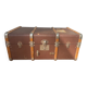 Leather Wood Trunk