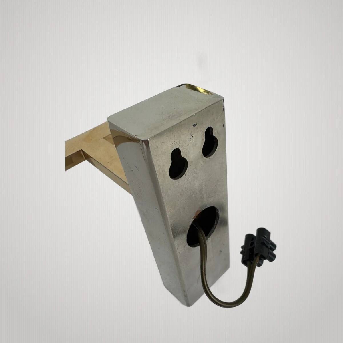 Vintage old french double wall light "maison arlus" 1950