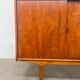 Enfilade danoise en teck  vintage 180 cm portes coulissantes