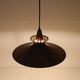 Mid-century pendant lamp / copper / aluminium / Danish modern design / 1960s / 1970s