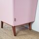 Pink storage cabinet