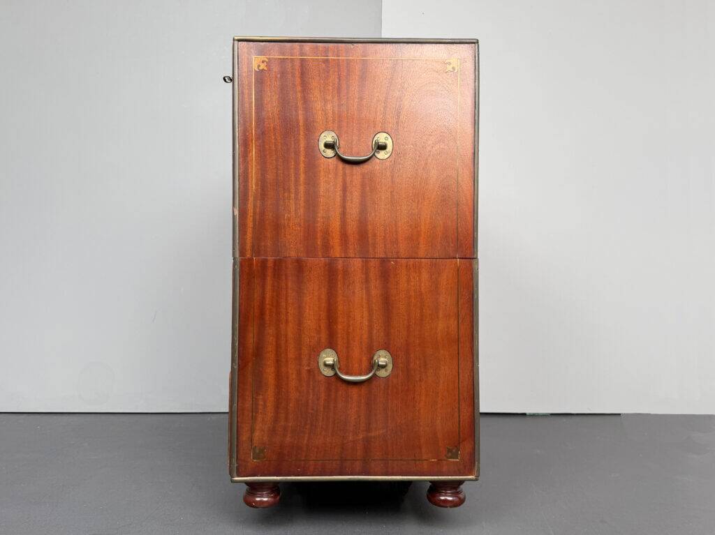 Ship’s chest with writing desk, England, 1940