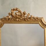 Golden Mirror with Fronton