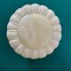Vintage Art Deco globe wall or ceiling light in yellow opaline.