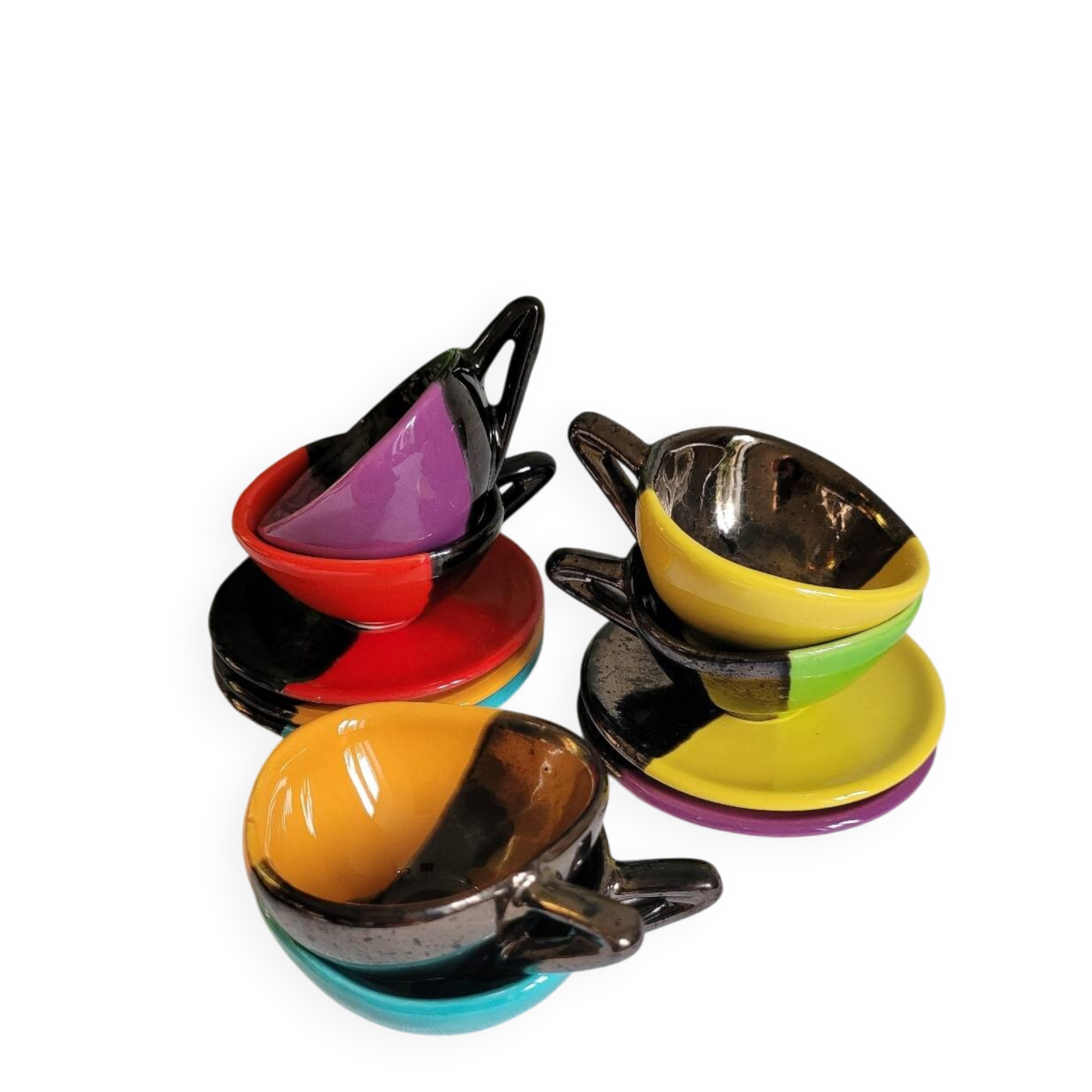 Vallauris coffee service by Auguste Lucchesi