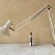 Cabinet office architect Ledu France design vintage workshop 80s