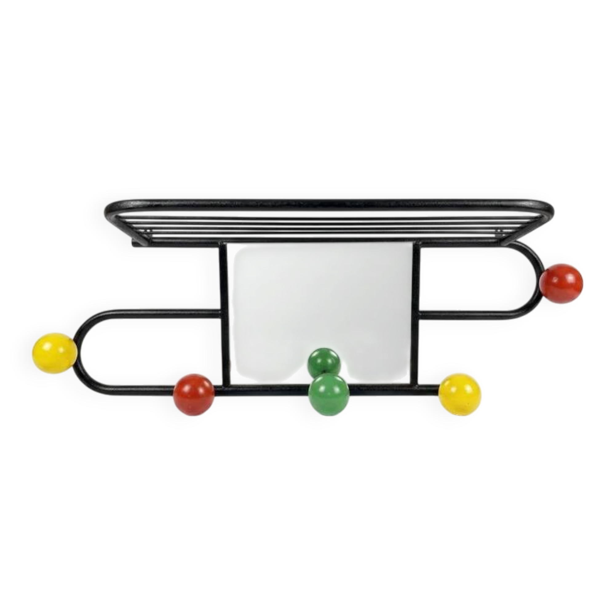 Wall-mounted coat rack Roger Feraud with balls