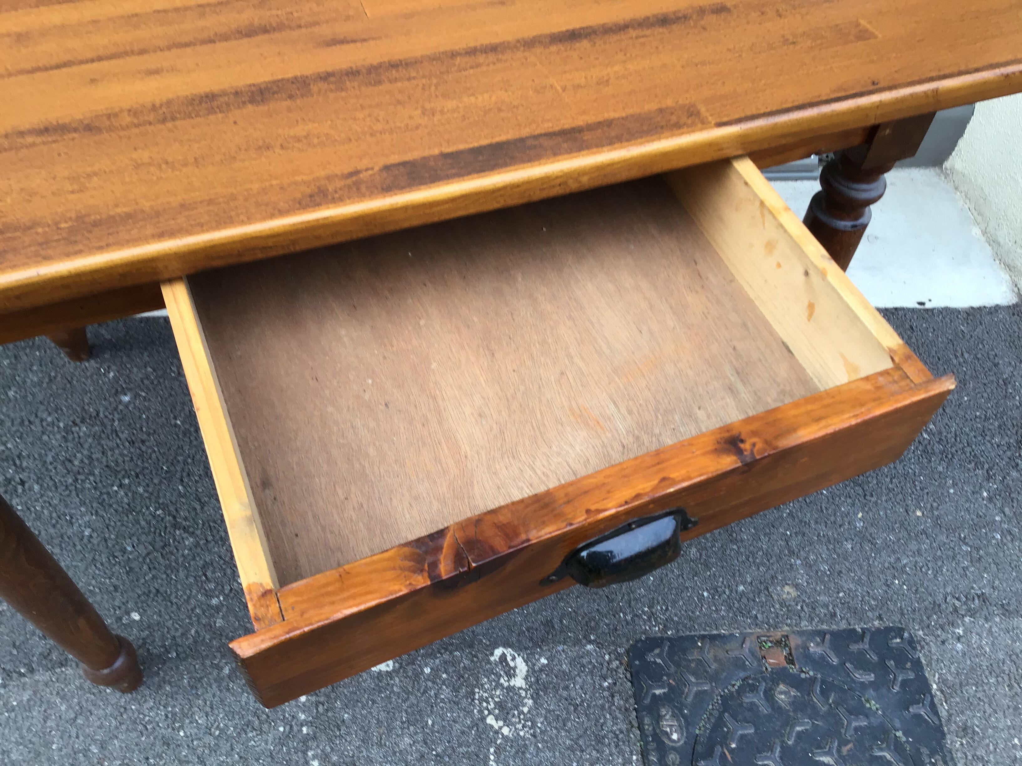 Vintage farm table 1950