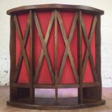 1960s solid elm bar