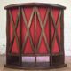 1960s solid elm bar