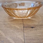 Huilor green cross glass bowls from the 1960s (sale x 5)