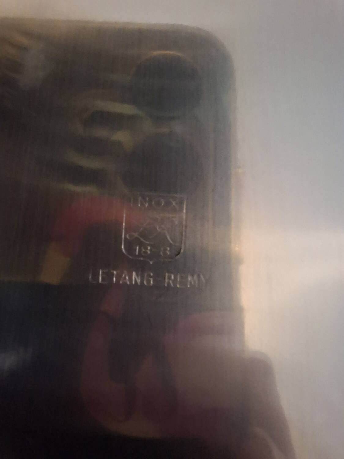 Vintage stainless steel soup tureen 18/8 Létang & Rémy – French design vegetable dish