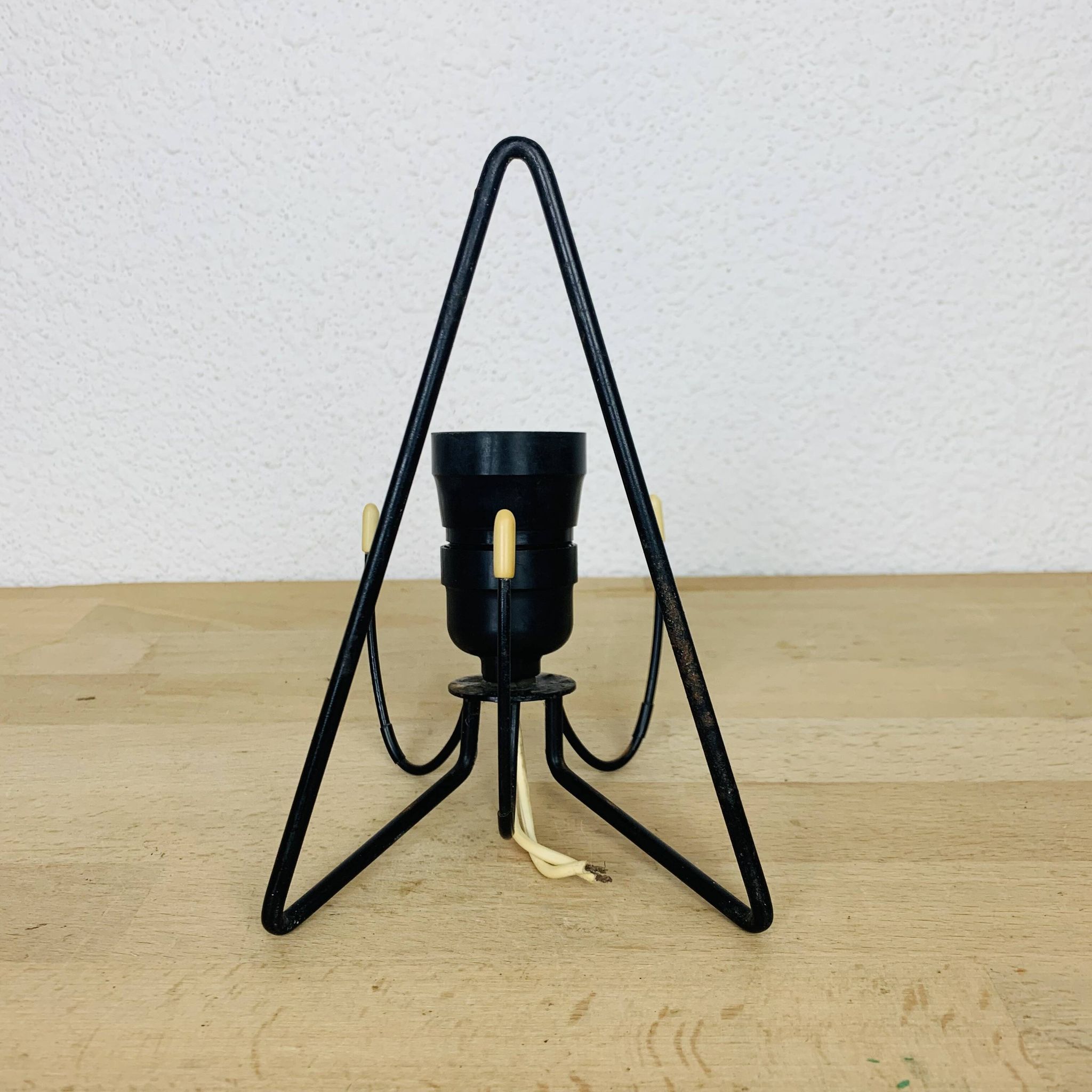 Louis Kalff wall lamp from the 50s, opaline